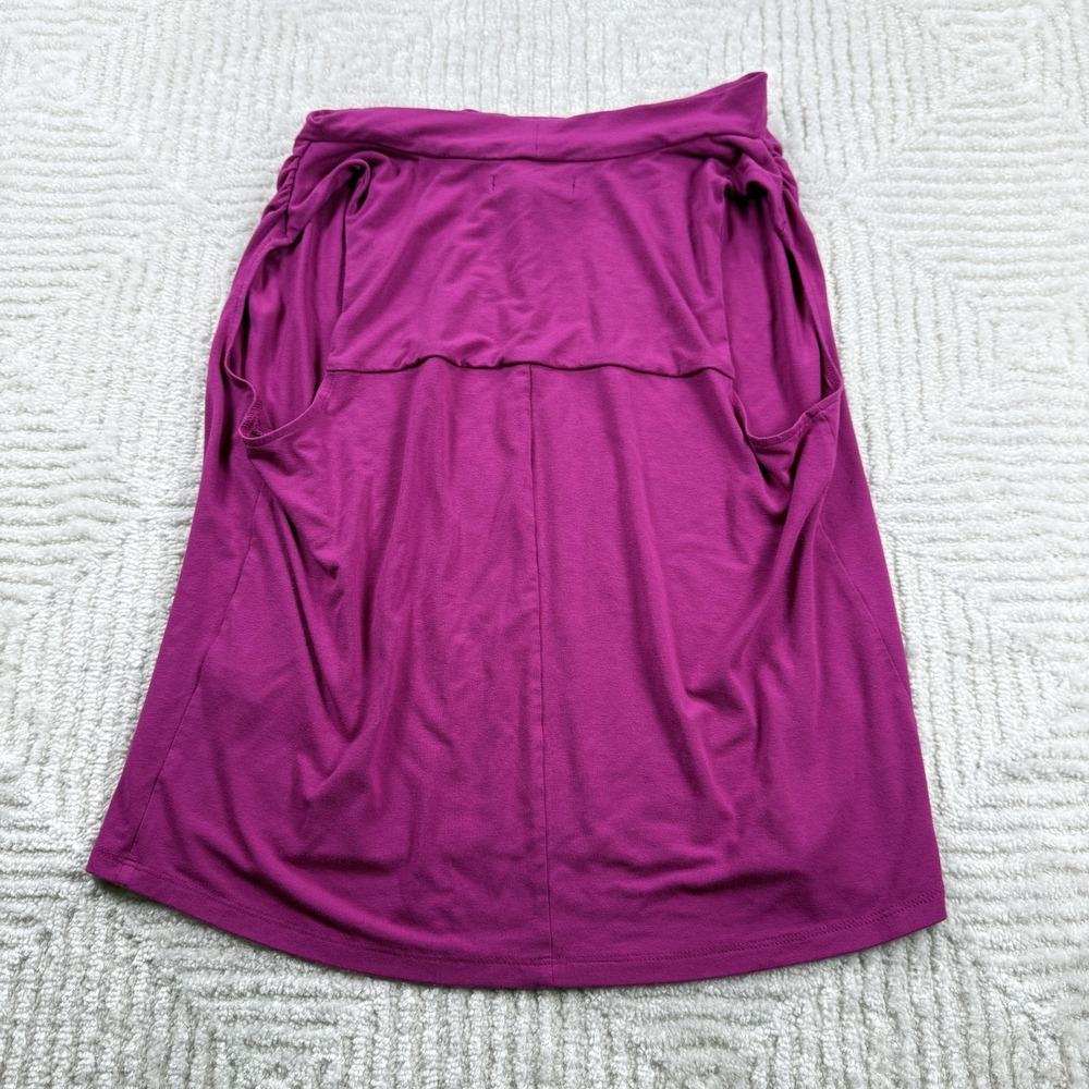 Banana Republic Blouse Women M Purple Work Office Casual Night Out Layer Capsule - Picture 2 of 8